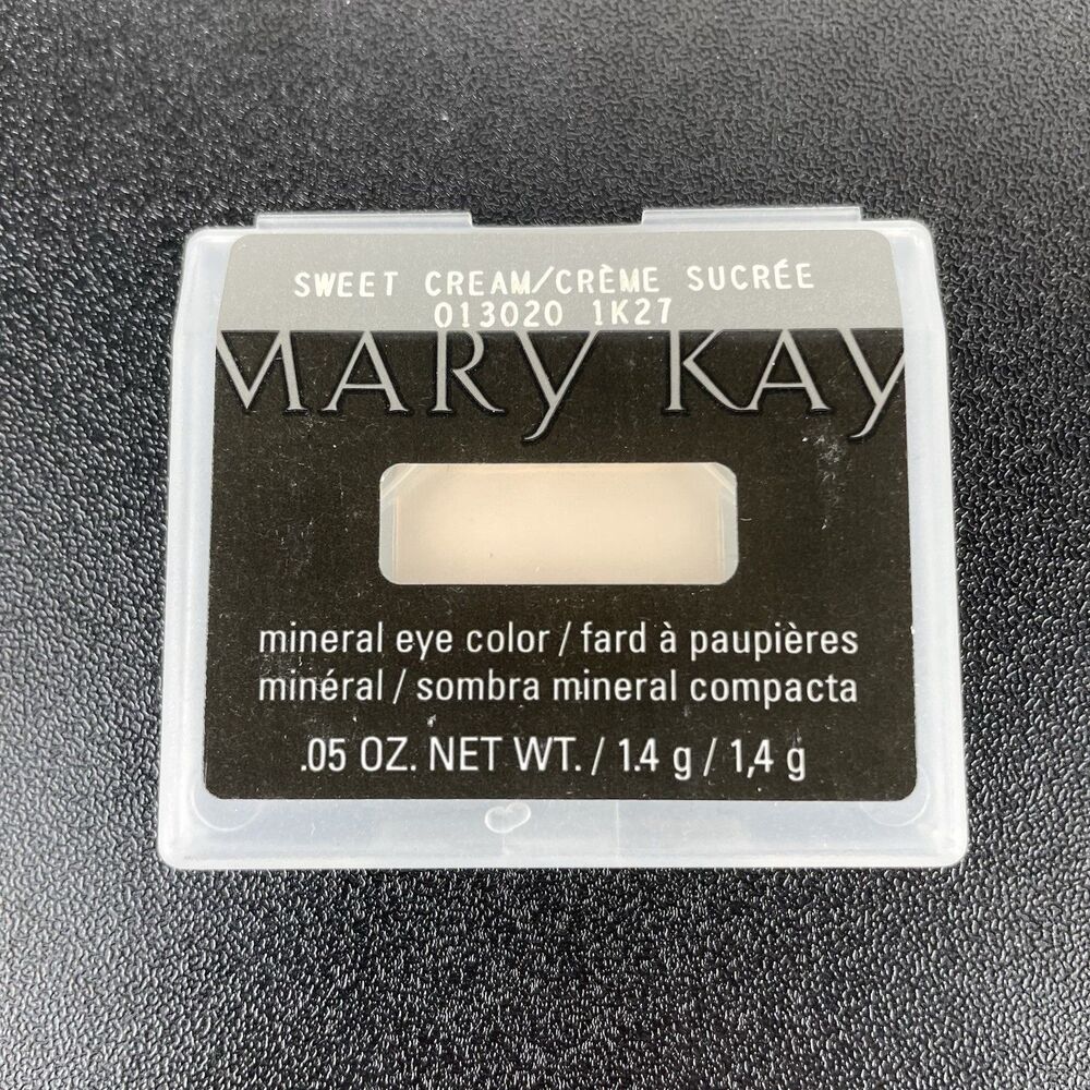 Mary Kay Mineral Eye Color Sweet Cream Full Size .05 oz 013020 1K27, Brand New
